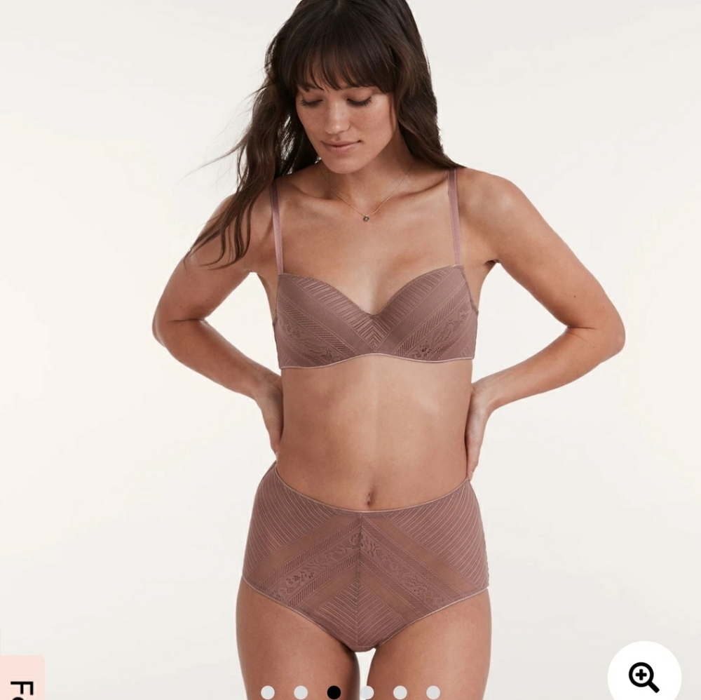 30C 1/2 thirdlove everyday lace t-shirt bra, 30C1…